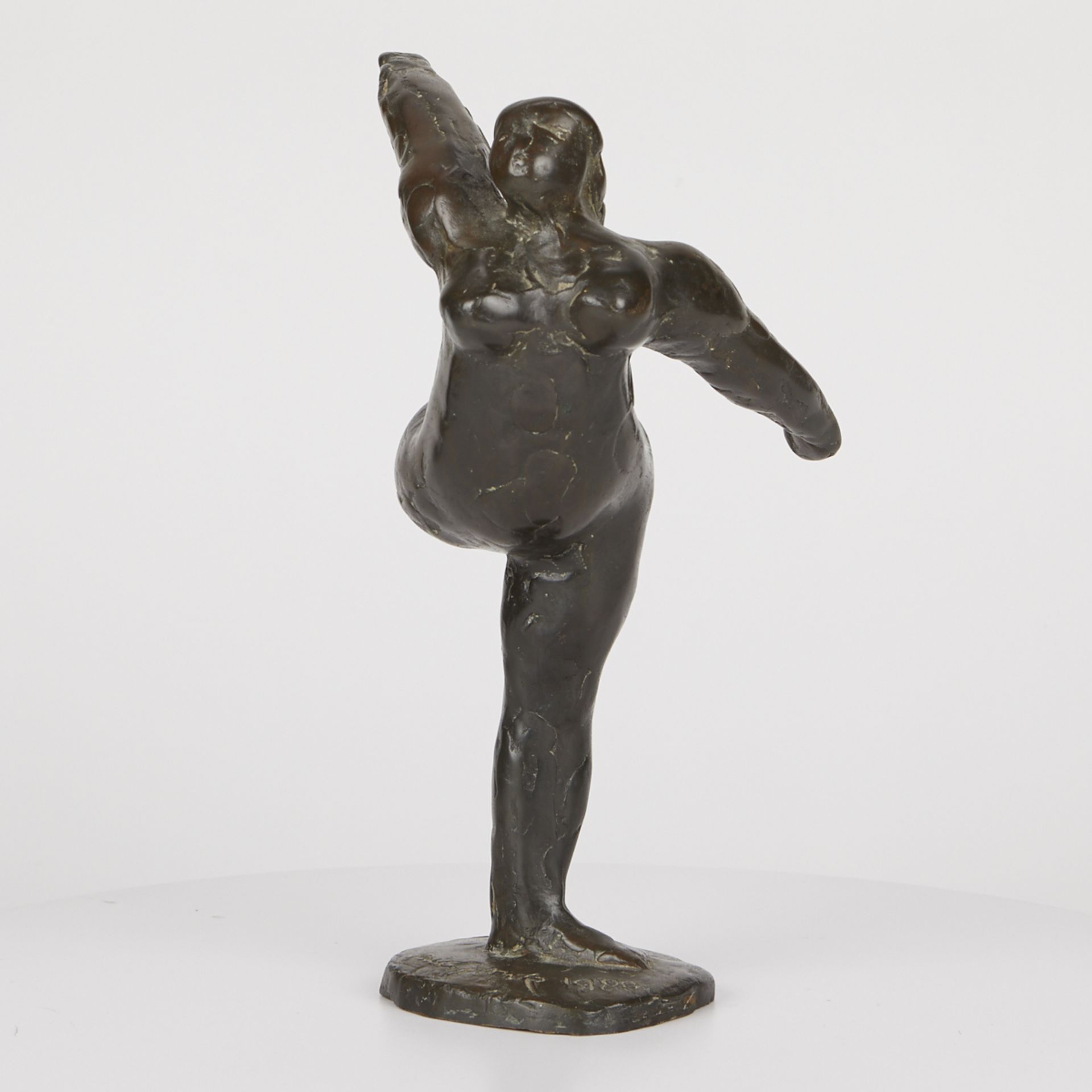 Nic Jonk Dancing Woman Bronze Sculpture - Bild 2 aus 7