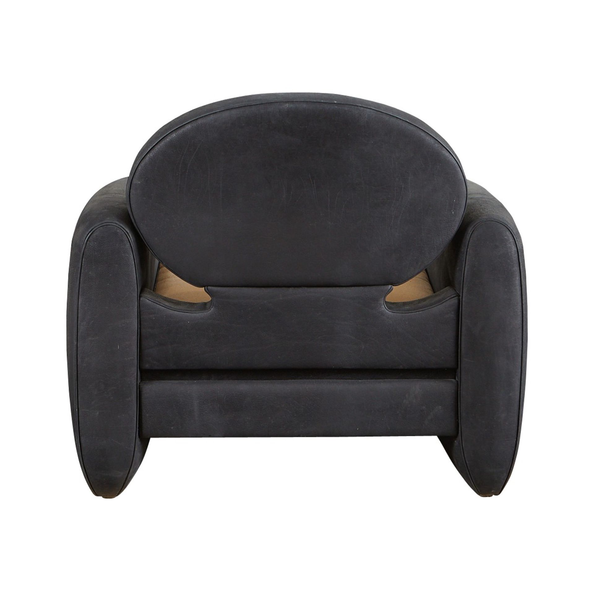 De Sede Contemporary Leather Sofa and Chair - Bild 12 aus 19