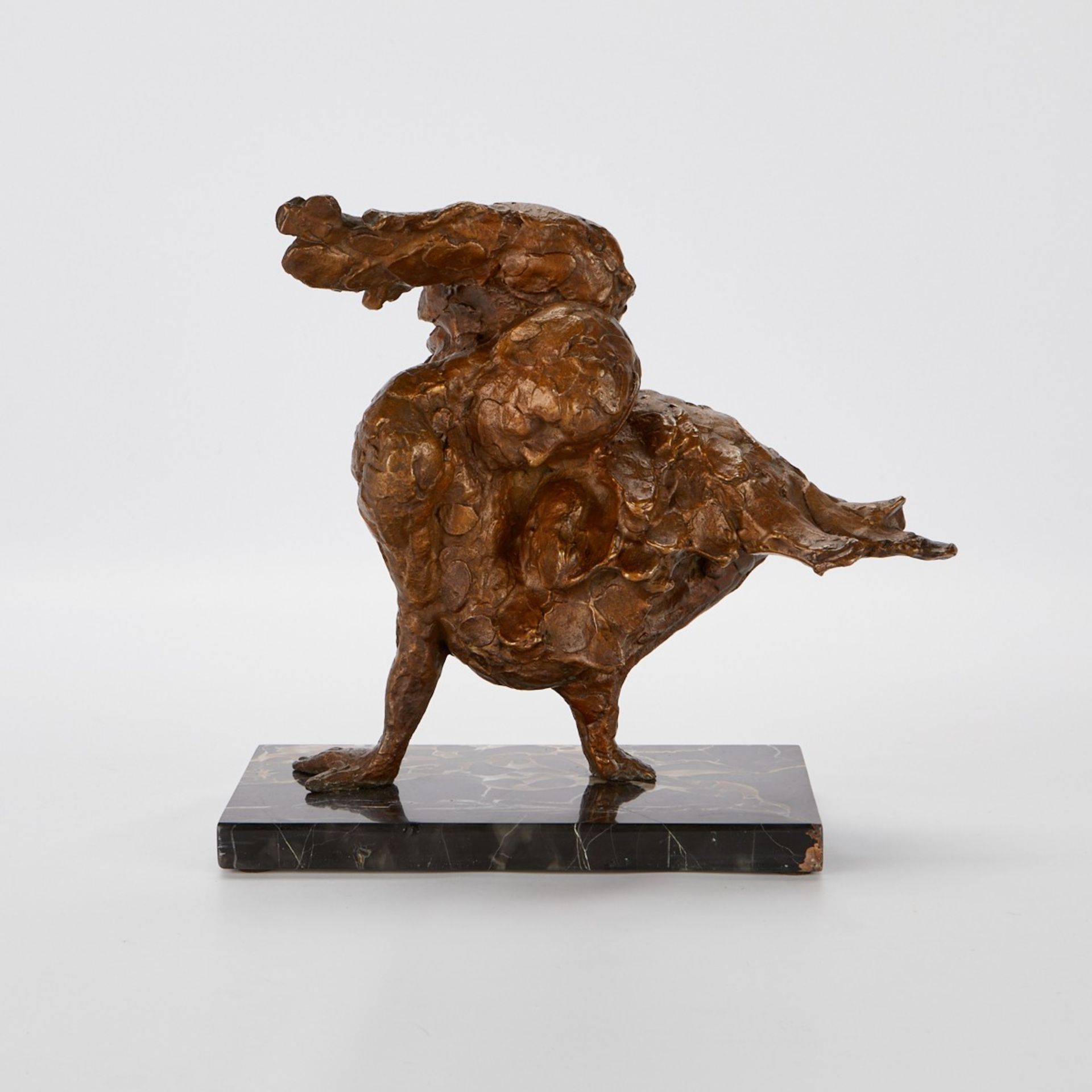 Paul Granlund "Sleeping Phoenix" Bronze Sculpture - Image 3 of 9