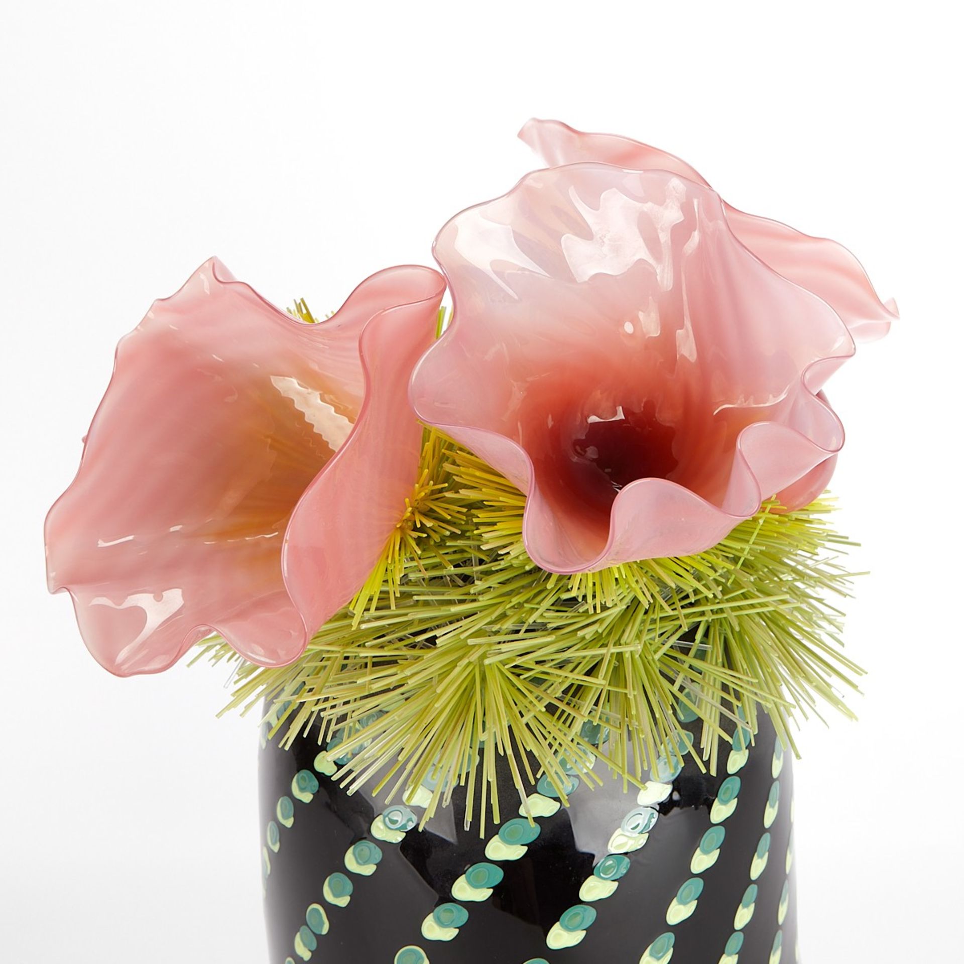 Flo Perkins "Chicago's Cactus" Glass Sculpture - Image 7 of 11
