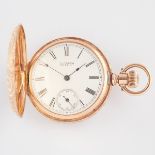 Waltham 14k Rose Gold Pocket Watch