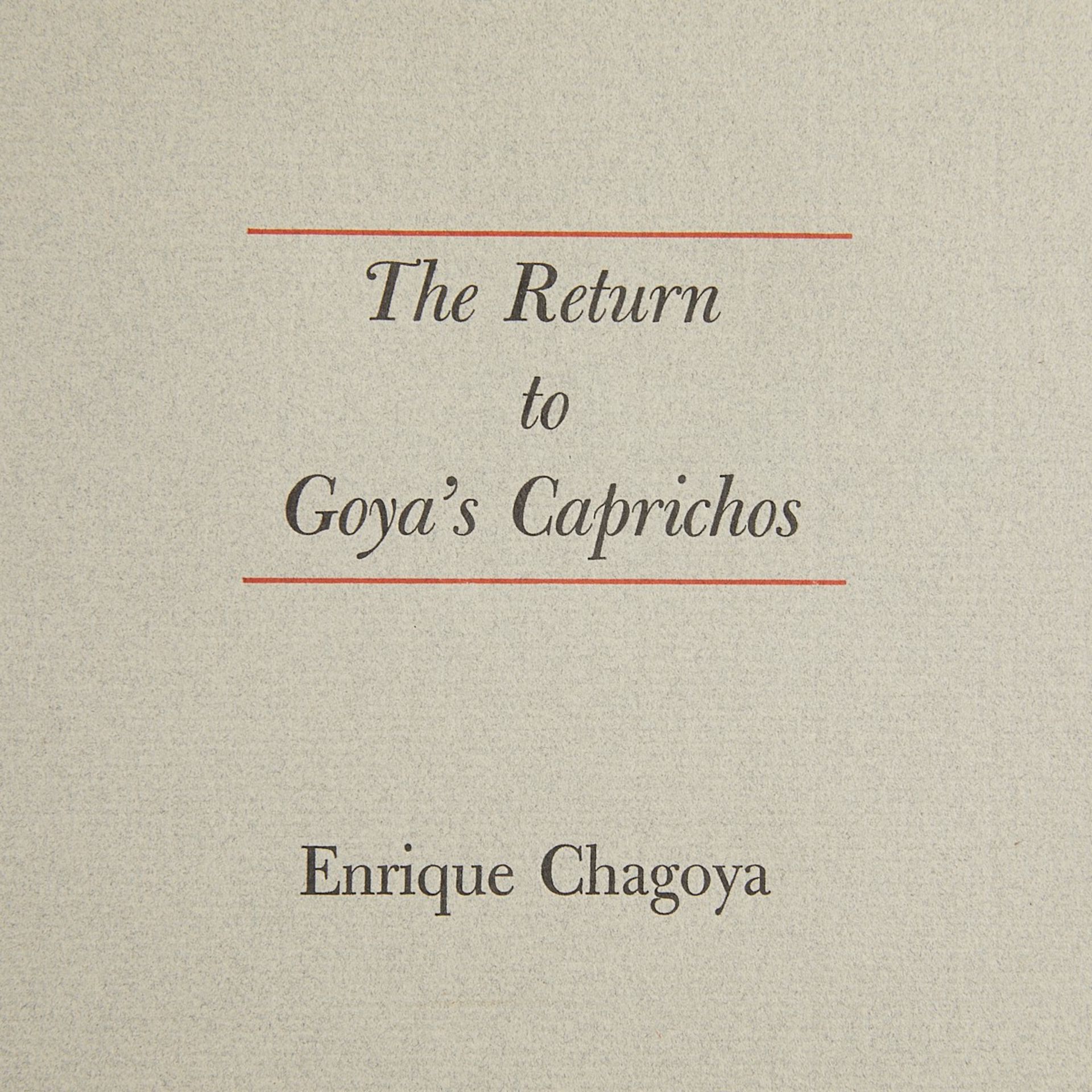 Grp: 8 Chagoya "Return To Goya's Caprichos" Suite - Image 38 of 40