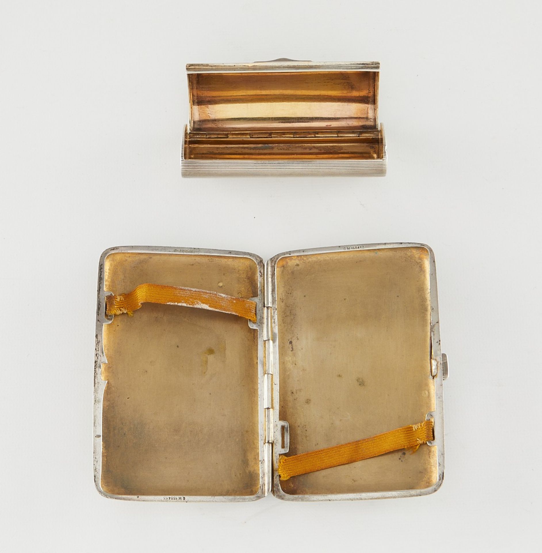 Group of 3 Cases - Enamel, Sterling, 800 Silver - Bild 3 aus 16