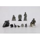 Group of 10 Inuit Stone Carvings