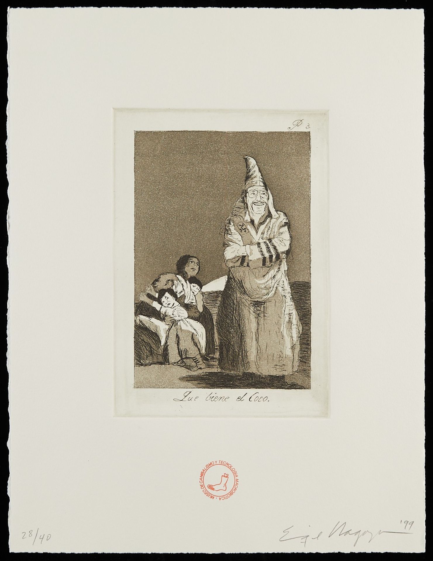Grp: 8 Chagoya "Return To Goya's Caprichos" Suite - Image 26 of 40