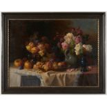 Rudolf Stoitzner Oil on Canvas Still Life Painting