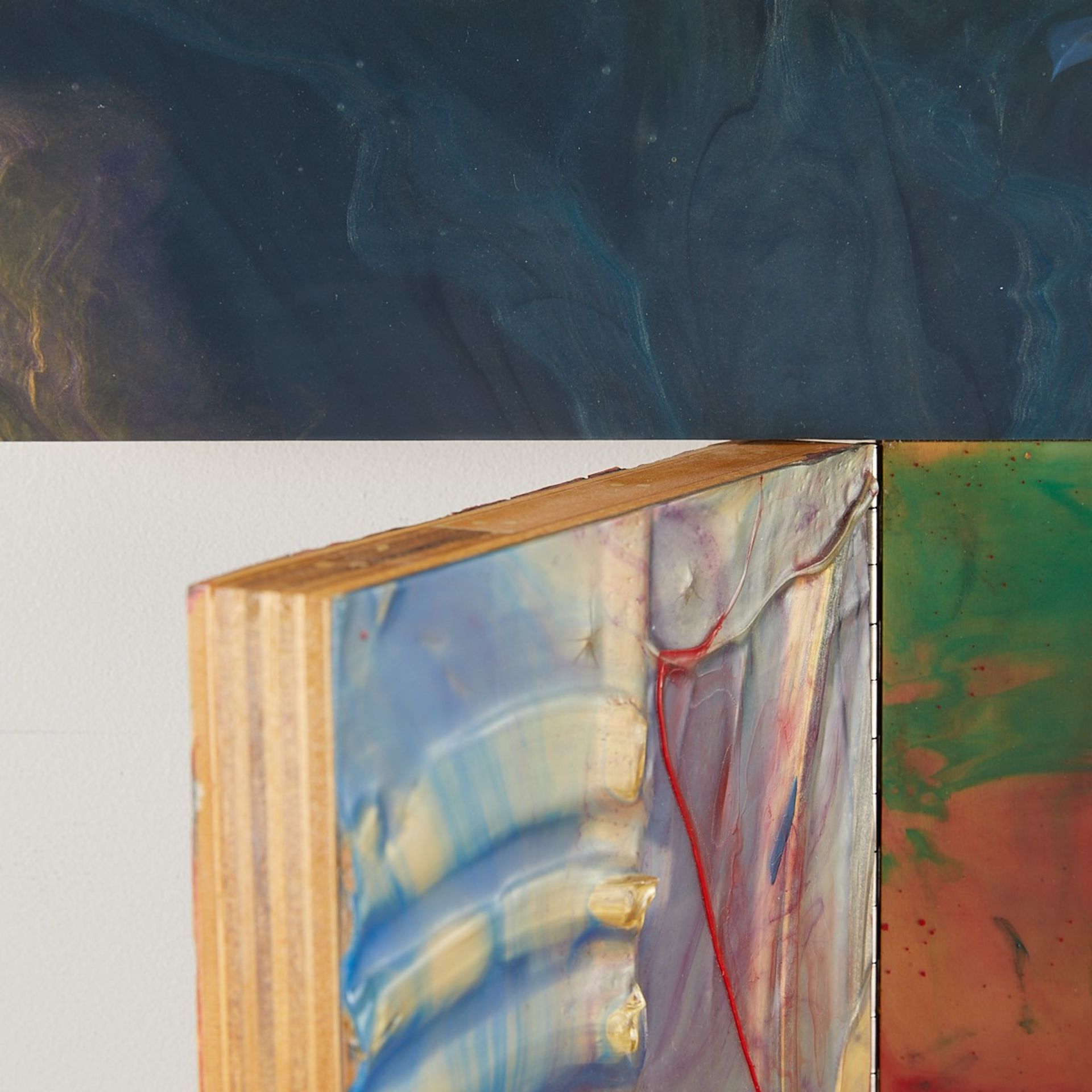 Sam Gilliam "Chartmaking" Acrylic On Birch 1997 - Image 8 of 9