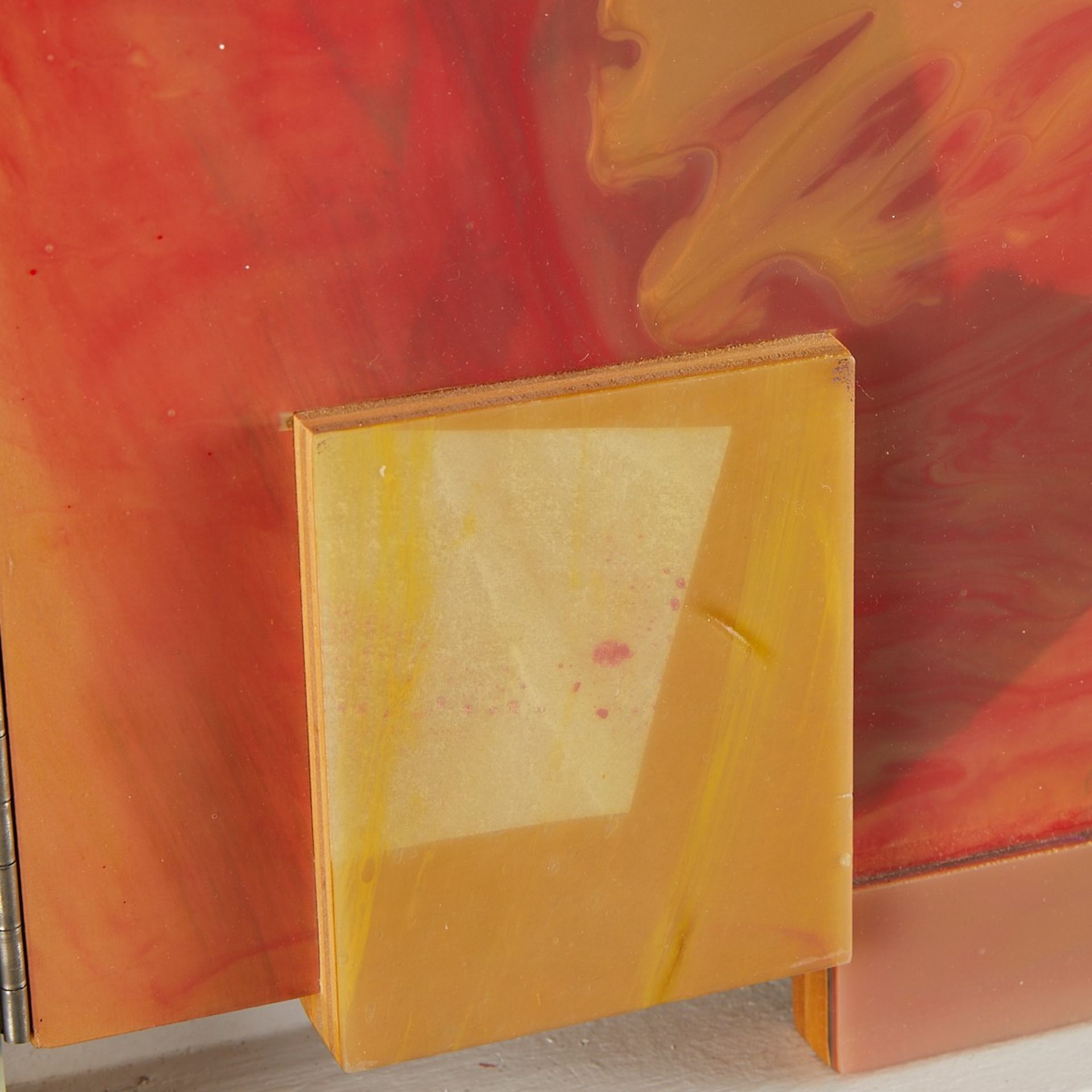 Sam Gilliam "Chartmaking" Acrylic On Birch 1997 - Image 9 of 9