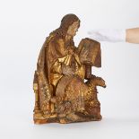 St. John Polychrome 16th c. Carving