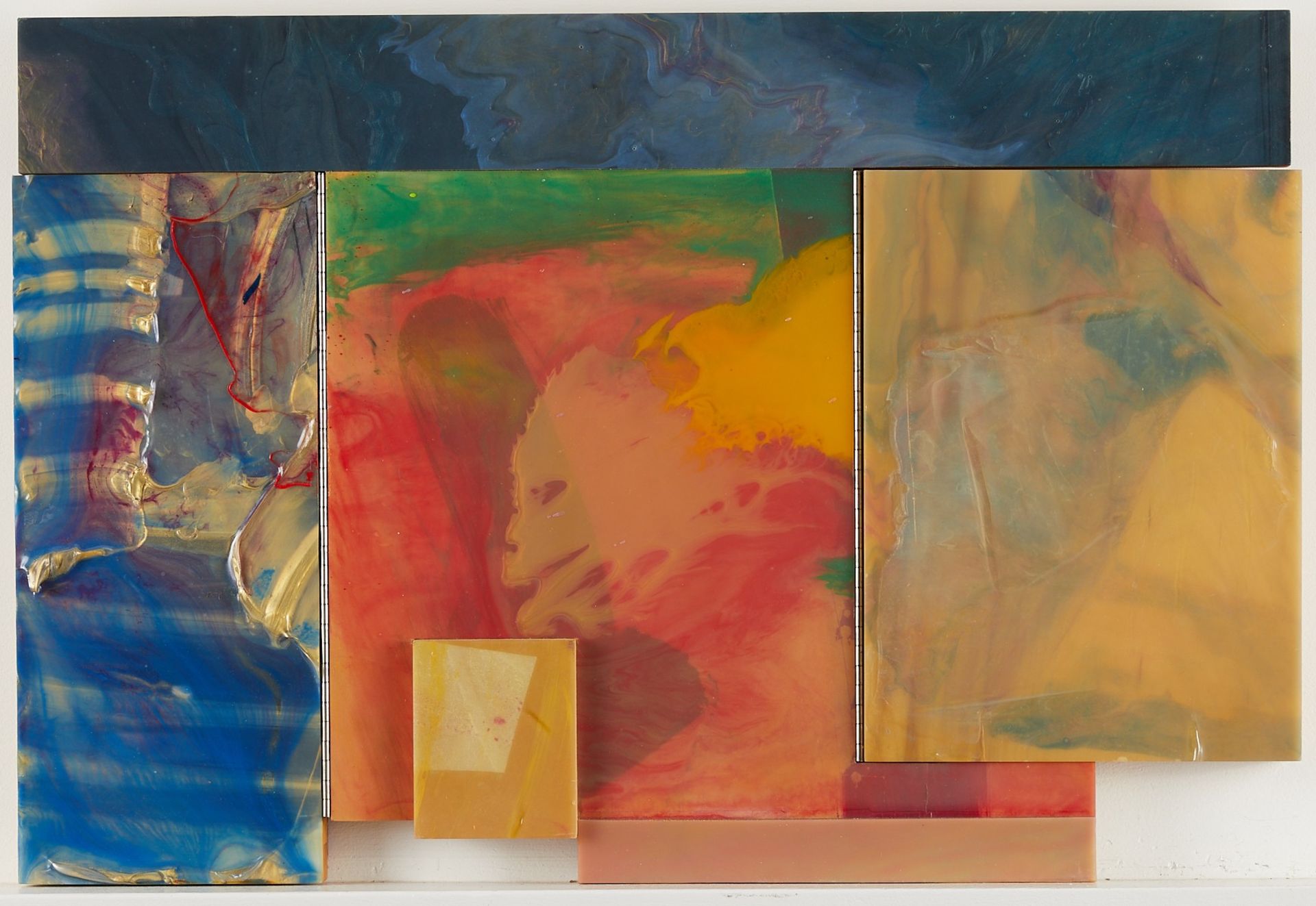 Sam Gilliam "Chartmaking" Acrylic On Birch 1997