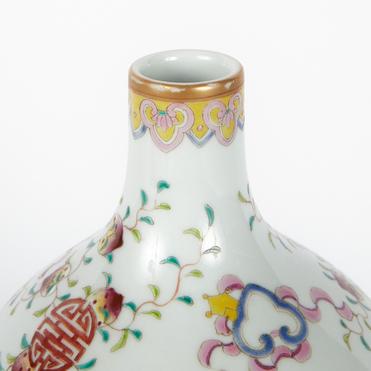 Modern Chinese Porcelain Double Gourd Vase - Image 6 of 10