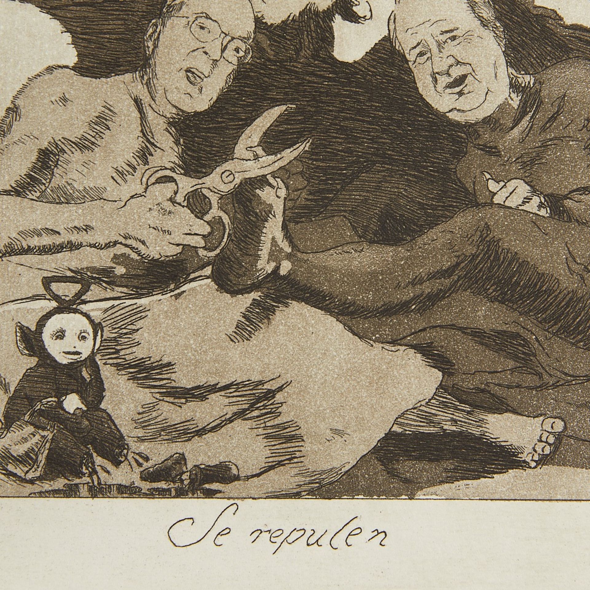 Grp: 8 Chagoya "Return To Goya's Caprichos" Suite - Image 29 of 40