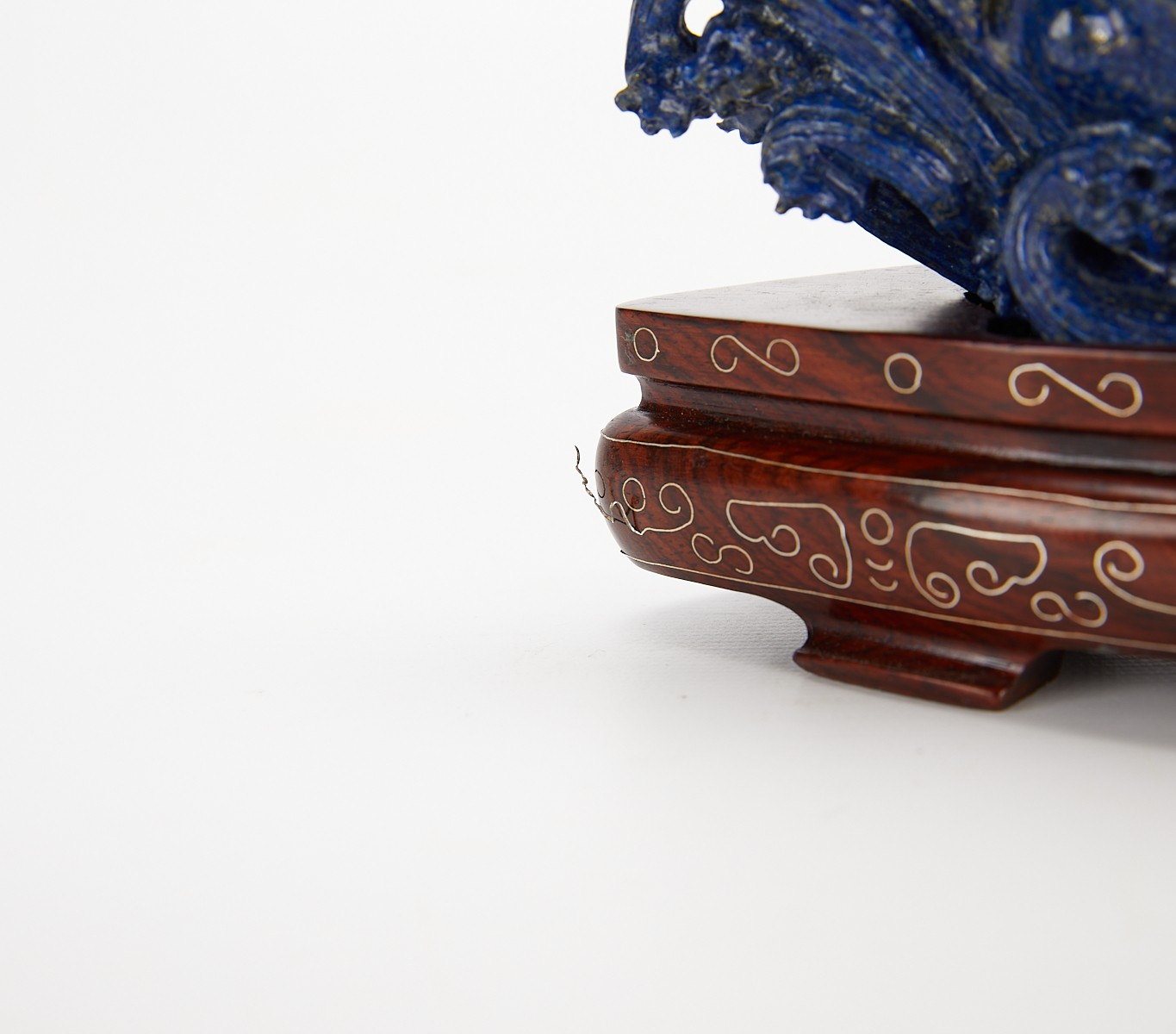 Chinese Lapis Lazuli Carved Sculpture - Image 11 of 11