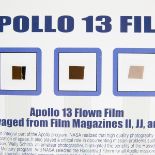 NASA Flown Film Fragments A-13 - Mag. II, JJ, & R