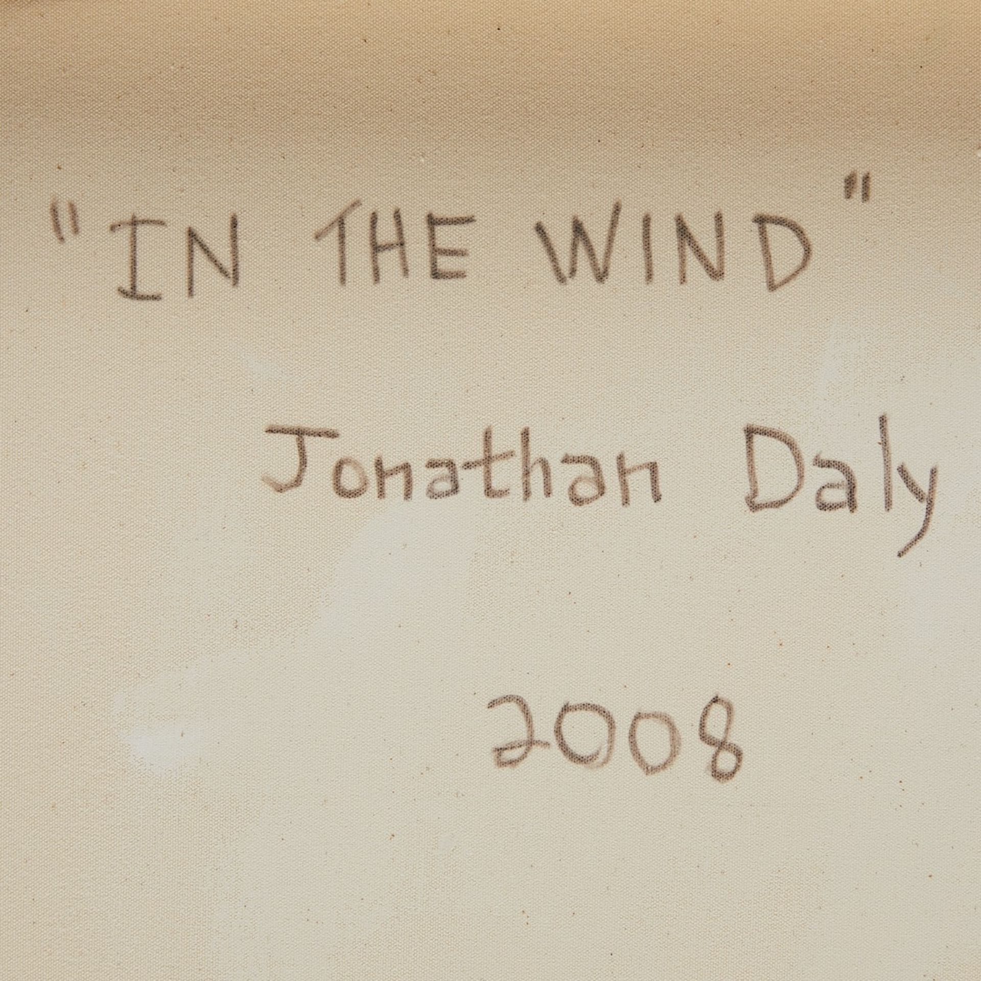 Jonathan Daly "In The Wind" Oil On Canvas 2008 - Bild 5 aus 7