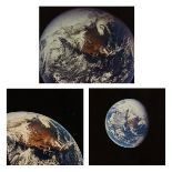 3 NASA Chromogenic Prints of the Earth Apollo 16