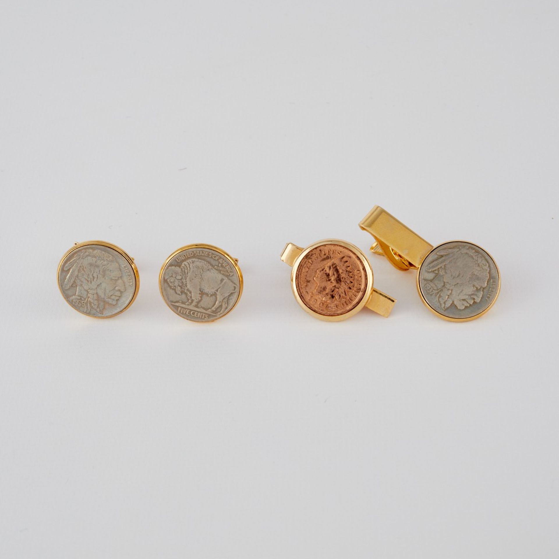 22 US Coins - Buffalo Nickels, Indian Head Pennies - Bild 3 aus 3