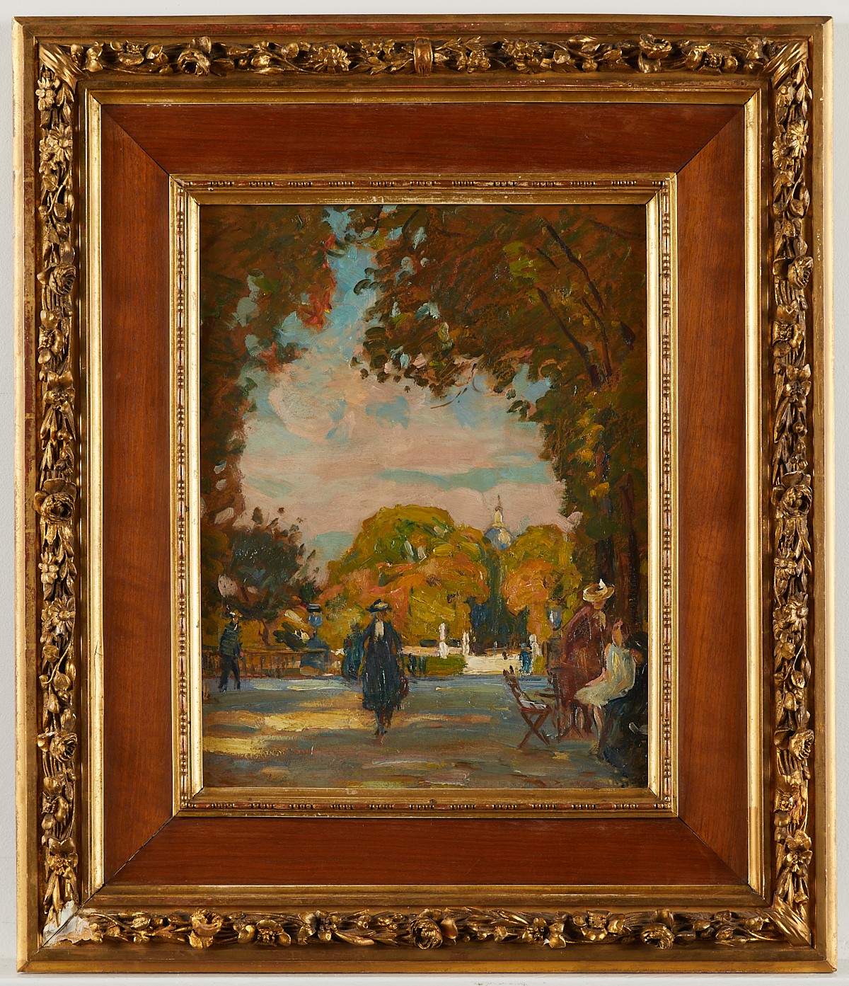 Unsigned Oil on Board French School Painting - Image 3 of 6