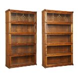 Set of 2 Barrister Bookcases