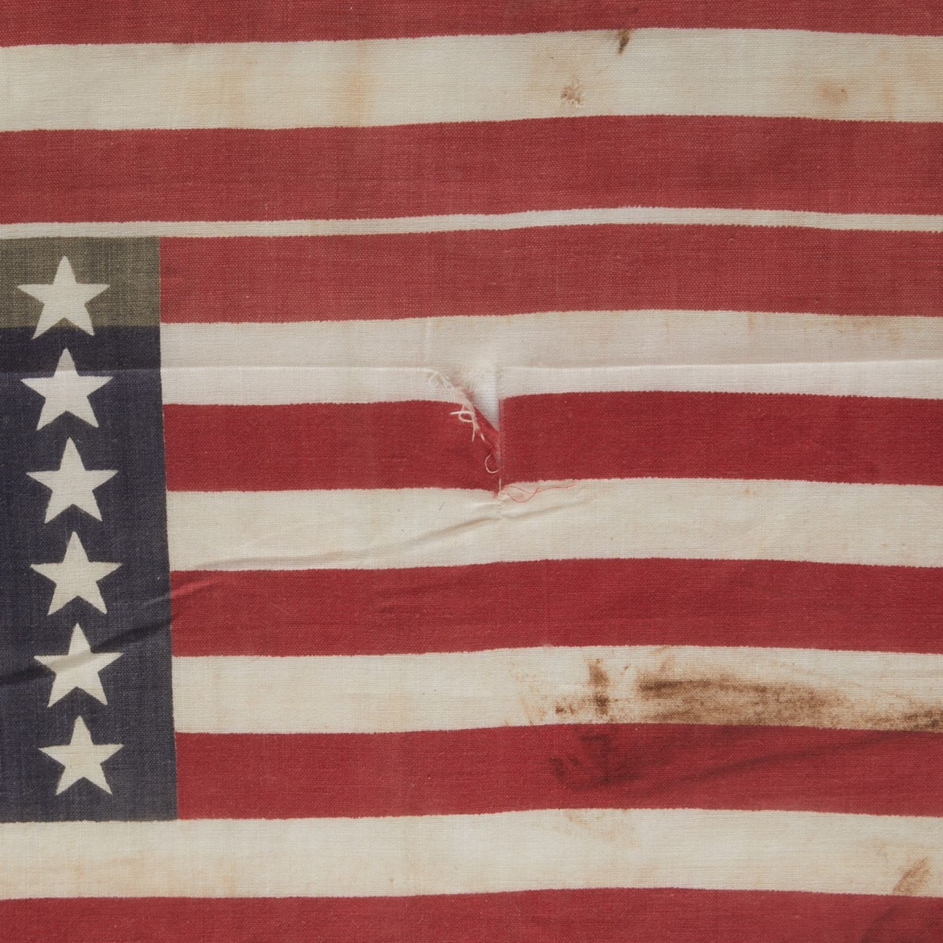 Rare Original 39 Star U.S. Flag ca. 1876-1889 - Bild 4 aus 11