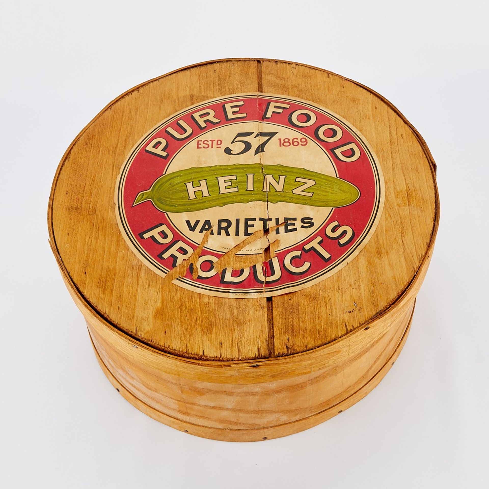 Vintage Bentwood Heinz Box with Dr. Pepper Tray - Bild 7 aus 15