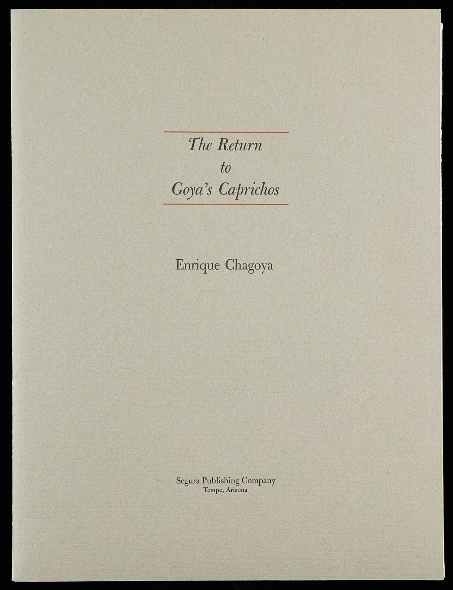 Grp: 8 Chagoya "Return To Goya's Caprichos" Suite - Image 39 of 40