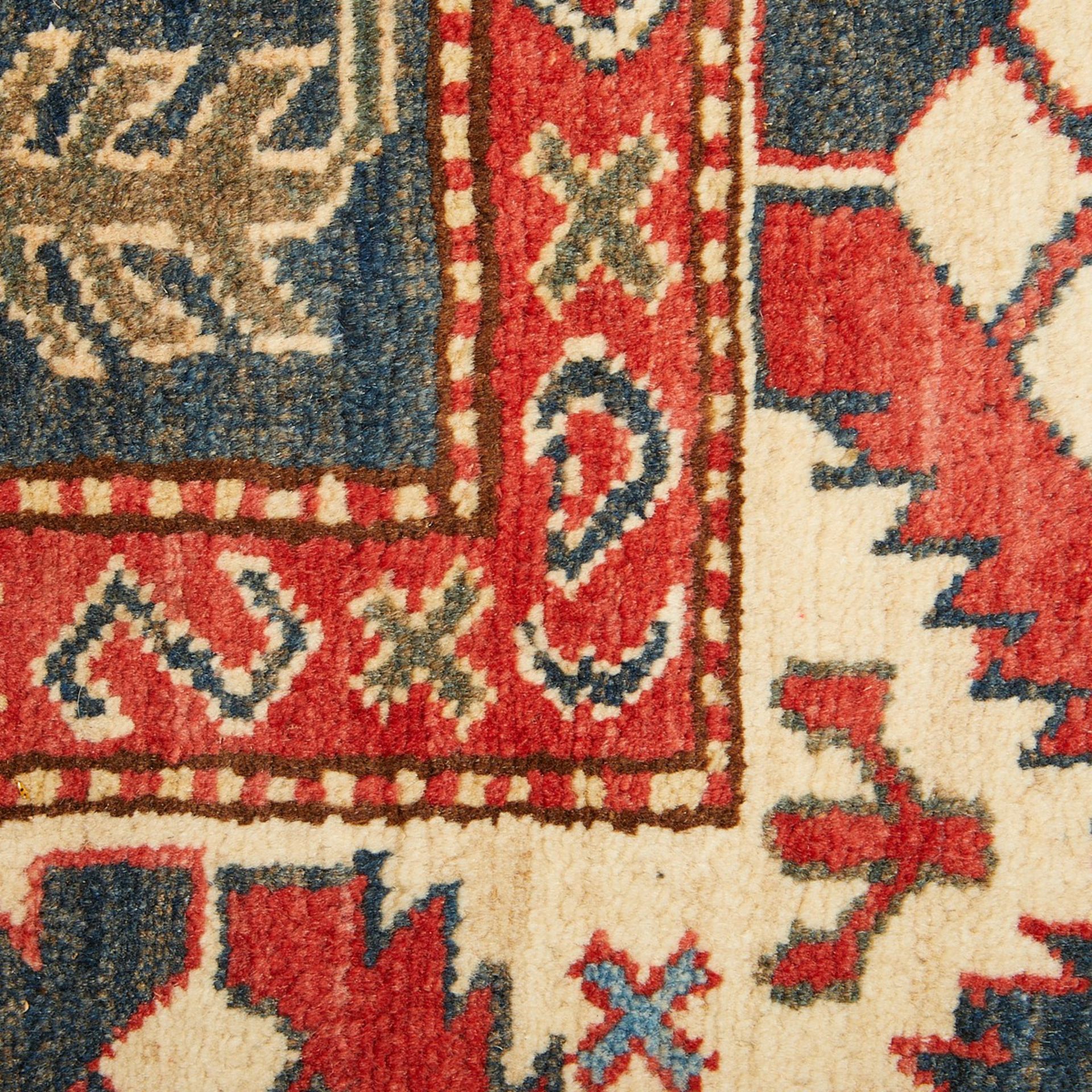 20th c. Kazak Wool Rug 6' x 4' - Image 7 of 7