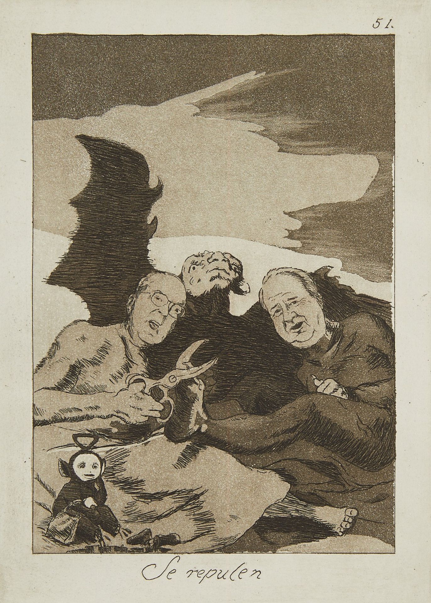 Grp: 8 Chagoya "Return To Goya's Caprichos" Suite - Image 7 of 40
