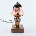 Daniel Lotton Art Glass Boudoir Lamp