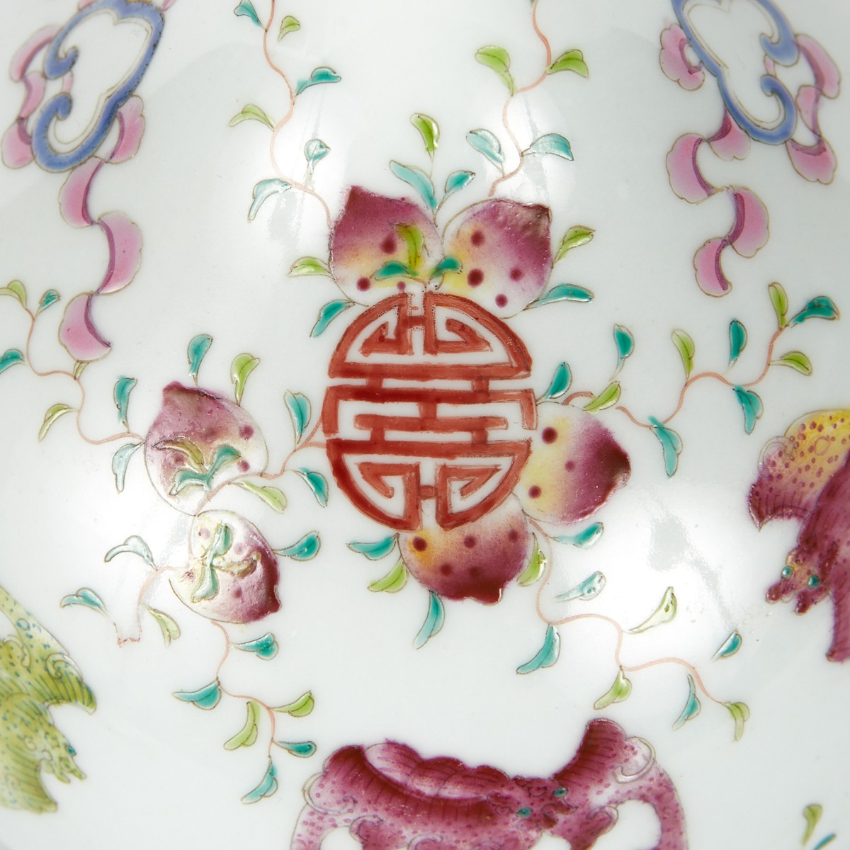 Modern Chinese Porcelain Double Gourd Vase - Image 7 of 10