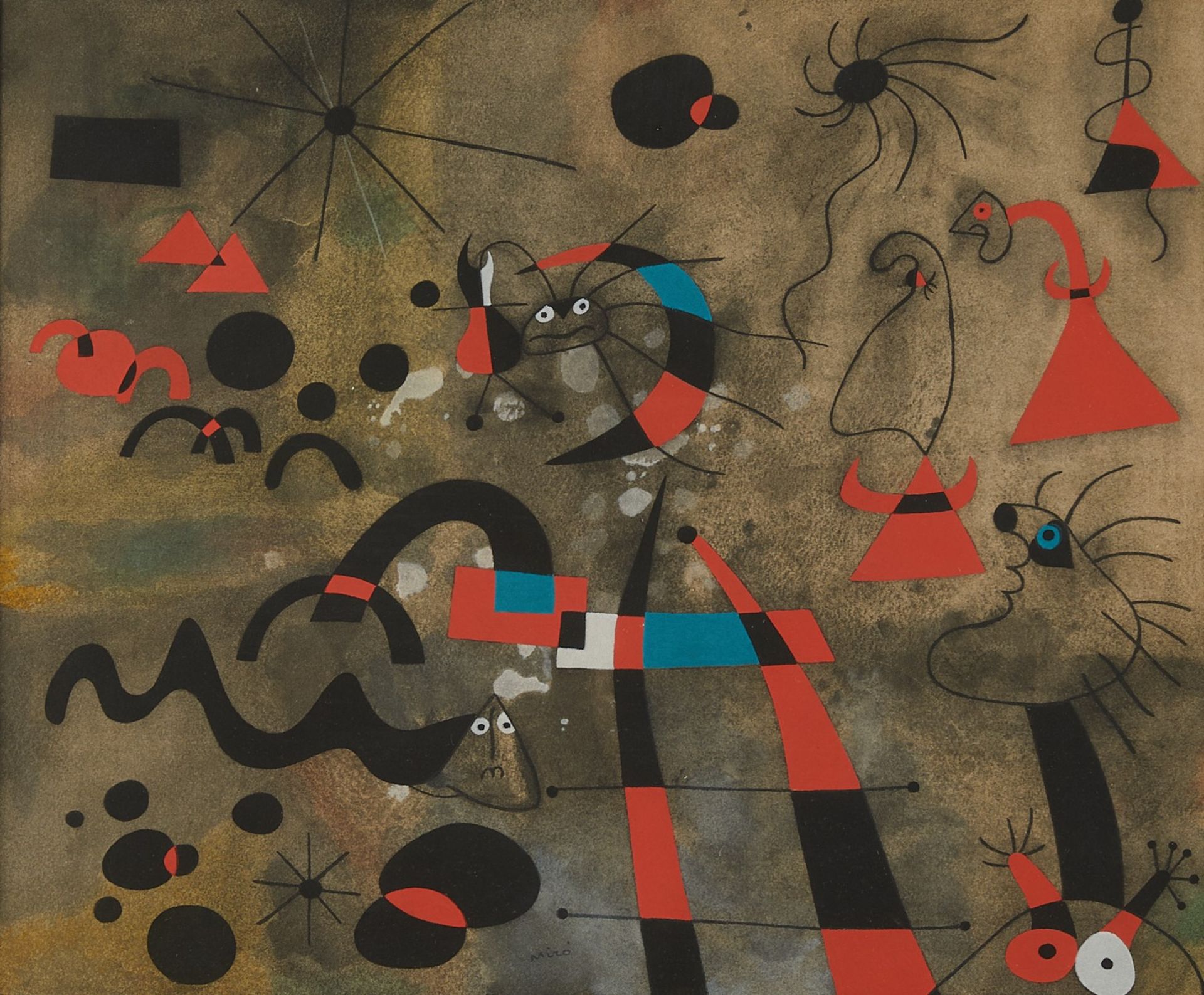 Joan Miro "L'echelle de l'evasion" Lithograph 1940 - Image 3 of 10