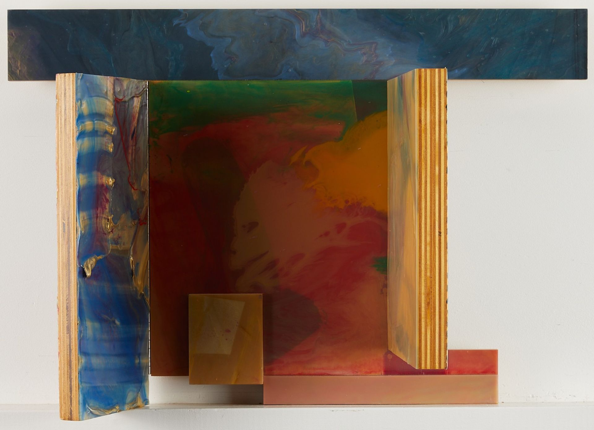 Sam Gilliam "Chartmaking" Acrylic On Birch 1997 - Image 2 of 9