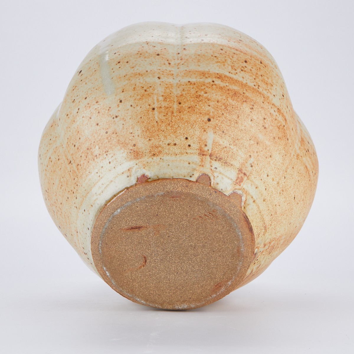 Warren MacKenzie Lobed Covered Vase - Marked - Image 11 of 11