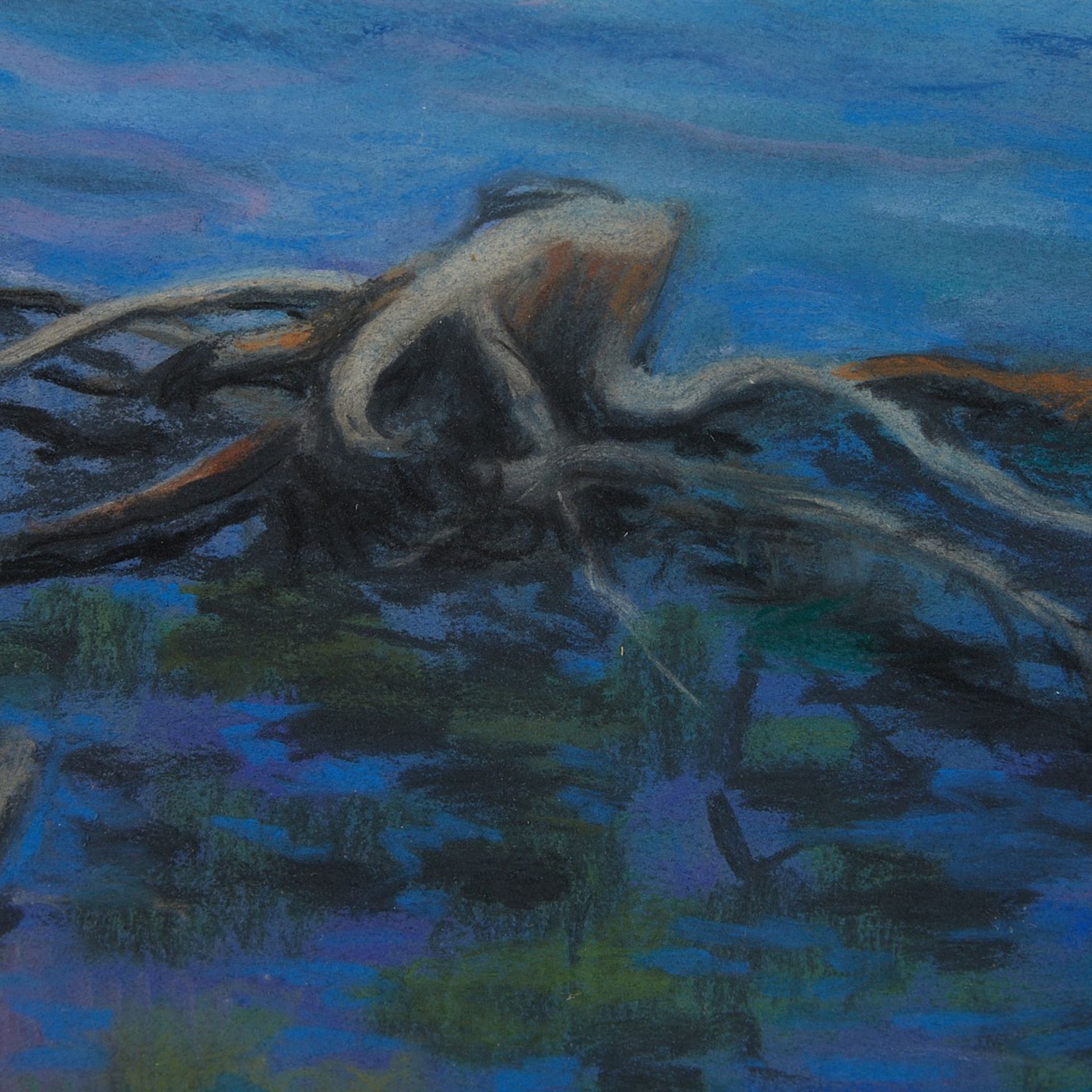 Roswell Weidner "Tree Roots #15" Pastel - Bild 2 aus 8