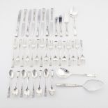 38 Pcs Reed & Barton Sterling Classic Rose Set