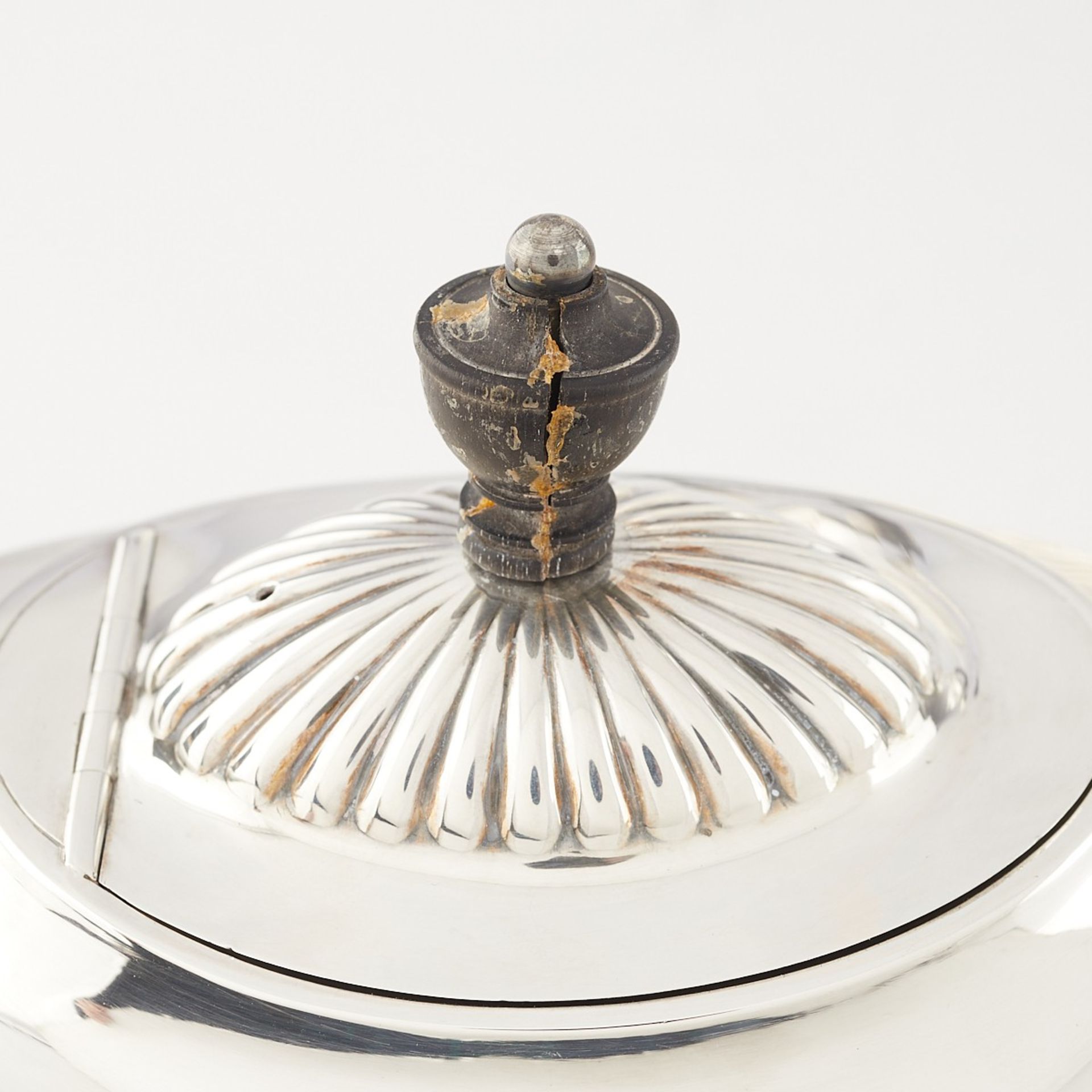 Edwardian Sterling Silver Service Set - Image 8 of 20