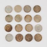 Group of 16 Peace Silver Dollars 1922-1927