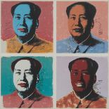 After Andy Warhol Chairman Mao Print