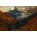 Charles Partridge Adams Landscape Oil Painting