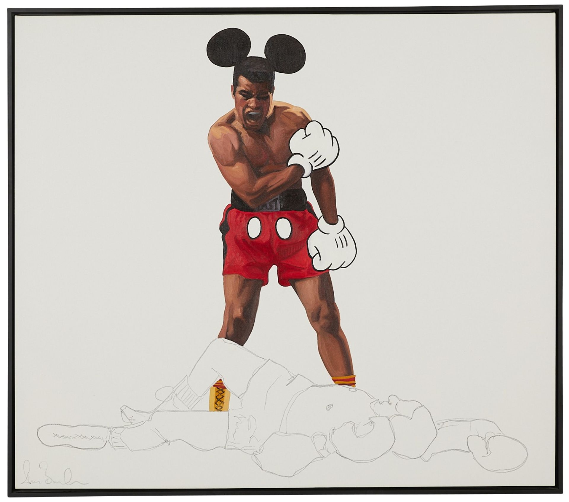 Shane Bowden "Ali Mouse" Painting - Image 3 of 7