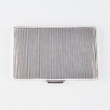 German Sterling Silver Cigarette Case