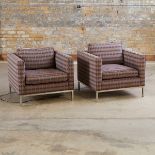 Pair of Florence Knoll MCM Lounge Chairs