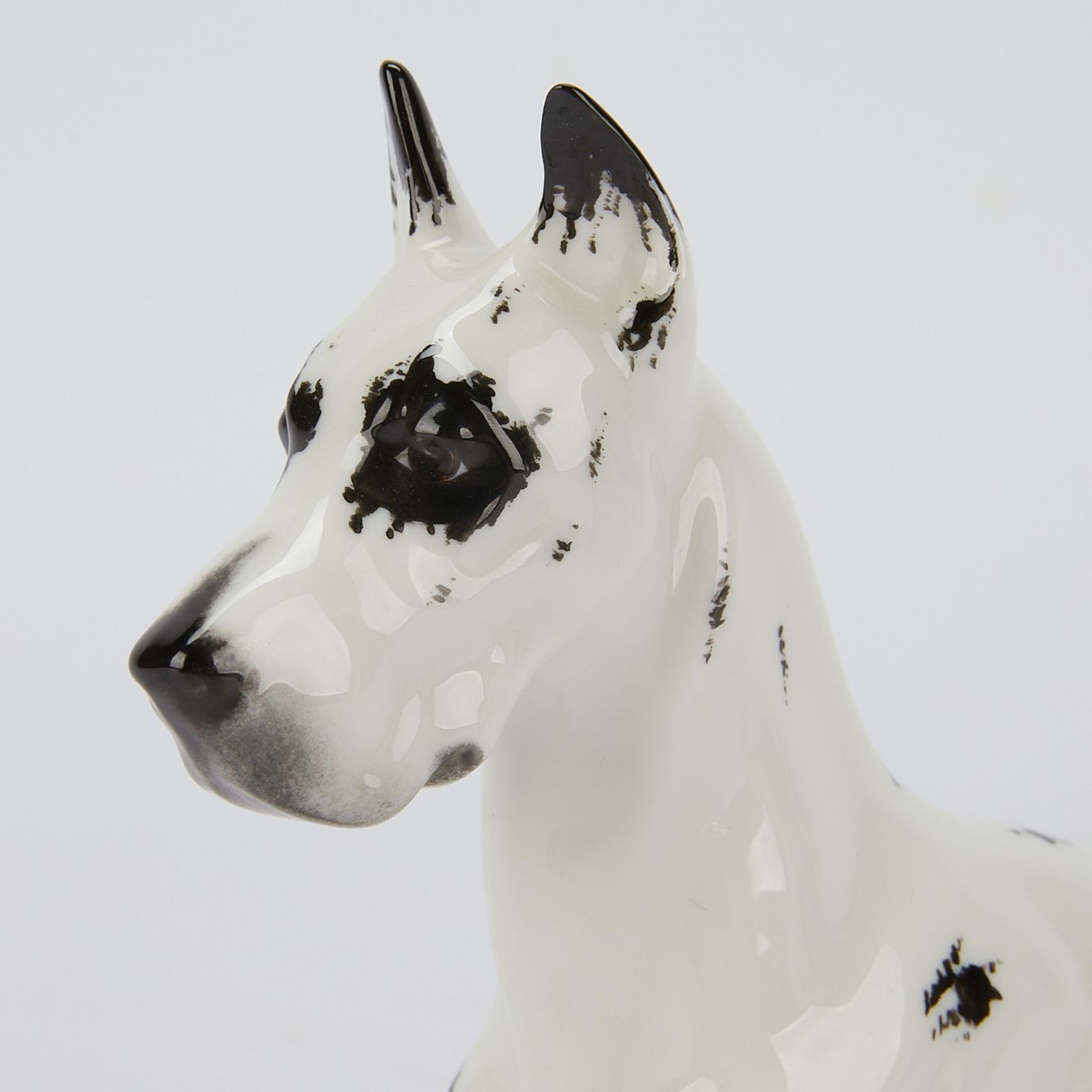 Group of 3 Porcelain Animals - Dogs and Fox - Image 2 of 13