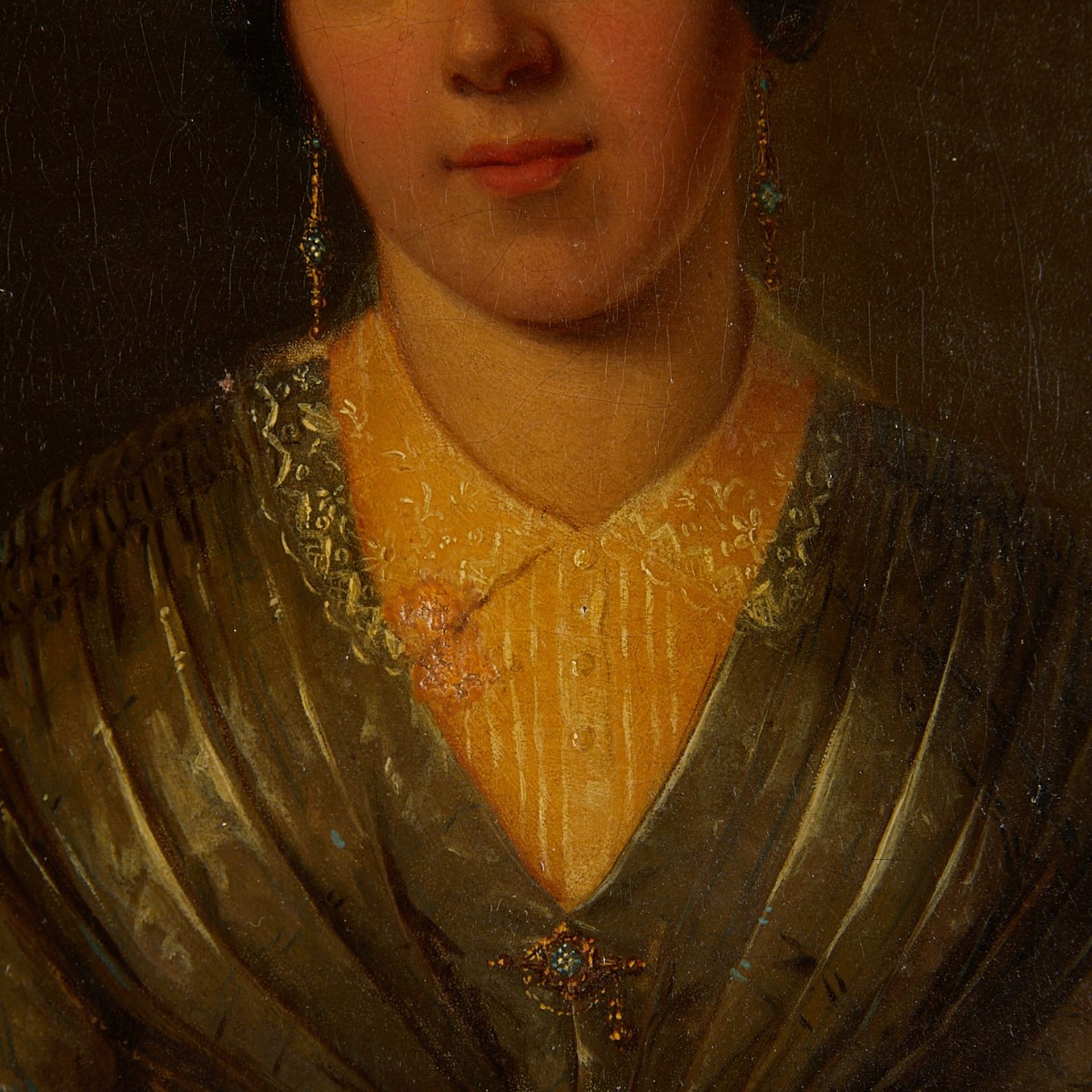 Portrait of a Woman Oil Painting - Bild 4 aus 7