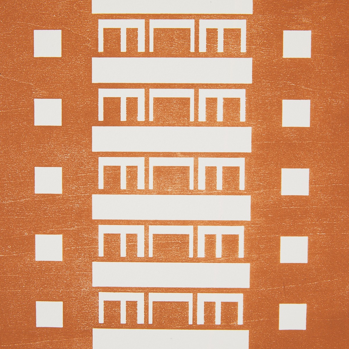 Julian Opie "Apartment 3" Woodcut 2021 - Image 5 of 5