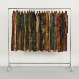 Pavlos "Sales Rack I" Mixed Media 1967