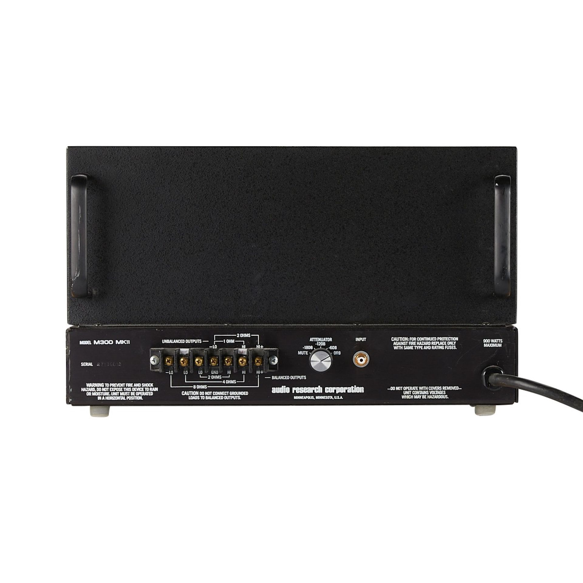 Audio Research Co. M300 MKII Amplifiers - Bild 16 aus 22