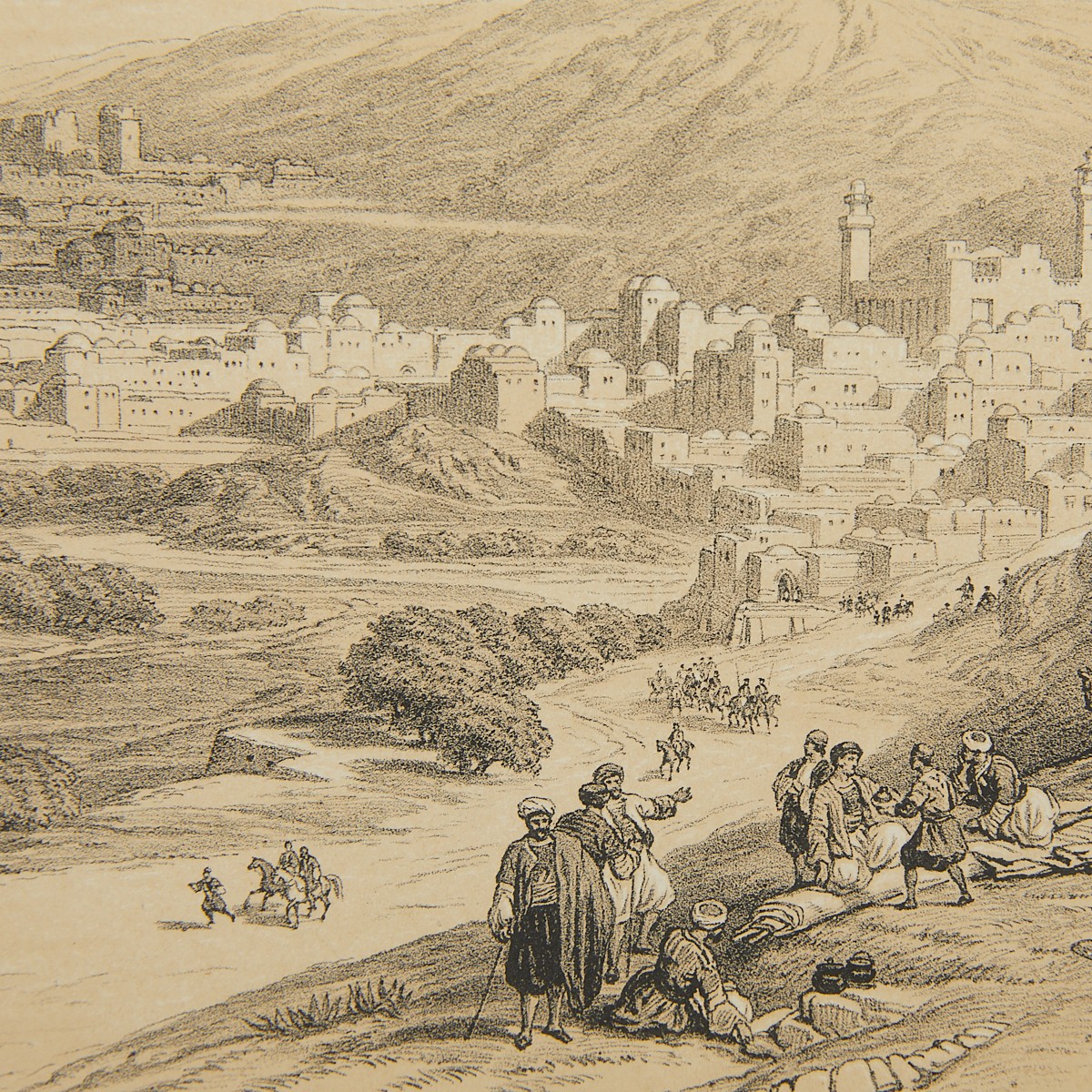 4 David Roberts Lithographs of the Holy Land - Image 14 of 33