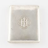 Evald Nielsen Hammered 830 Silver Cigarette Case