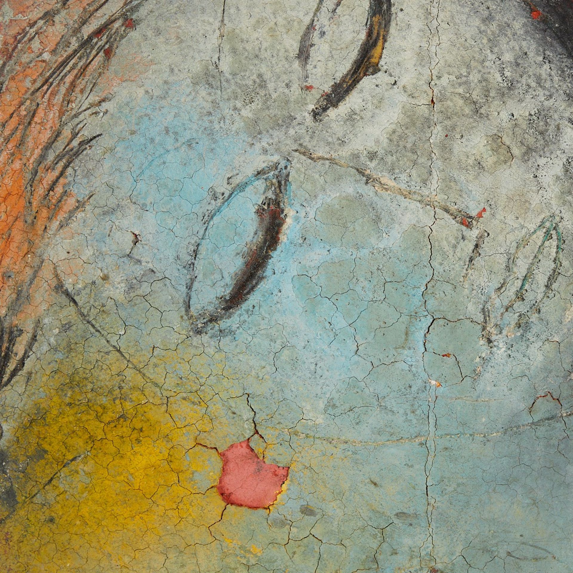 Jamali "The Dream" Fresco Tempura on Board - Bild 4 aus 8